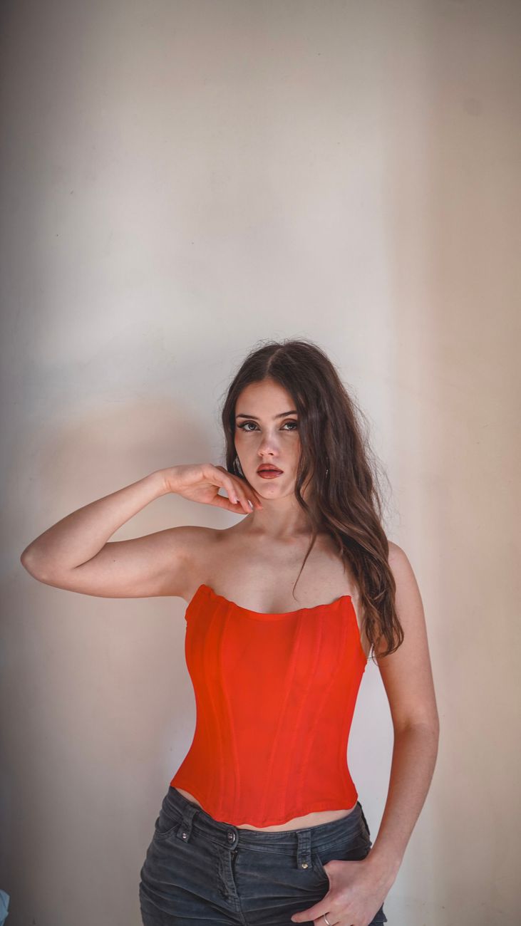 Woman in lingerie