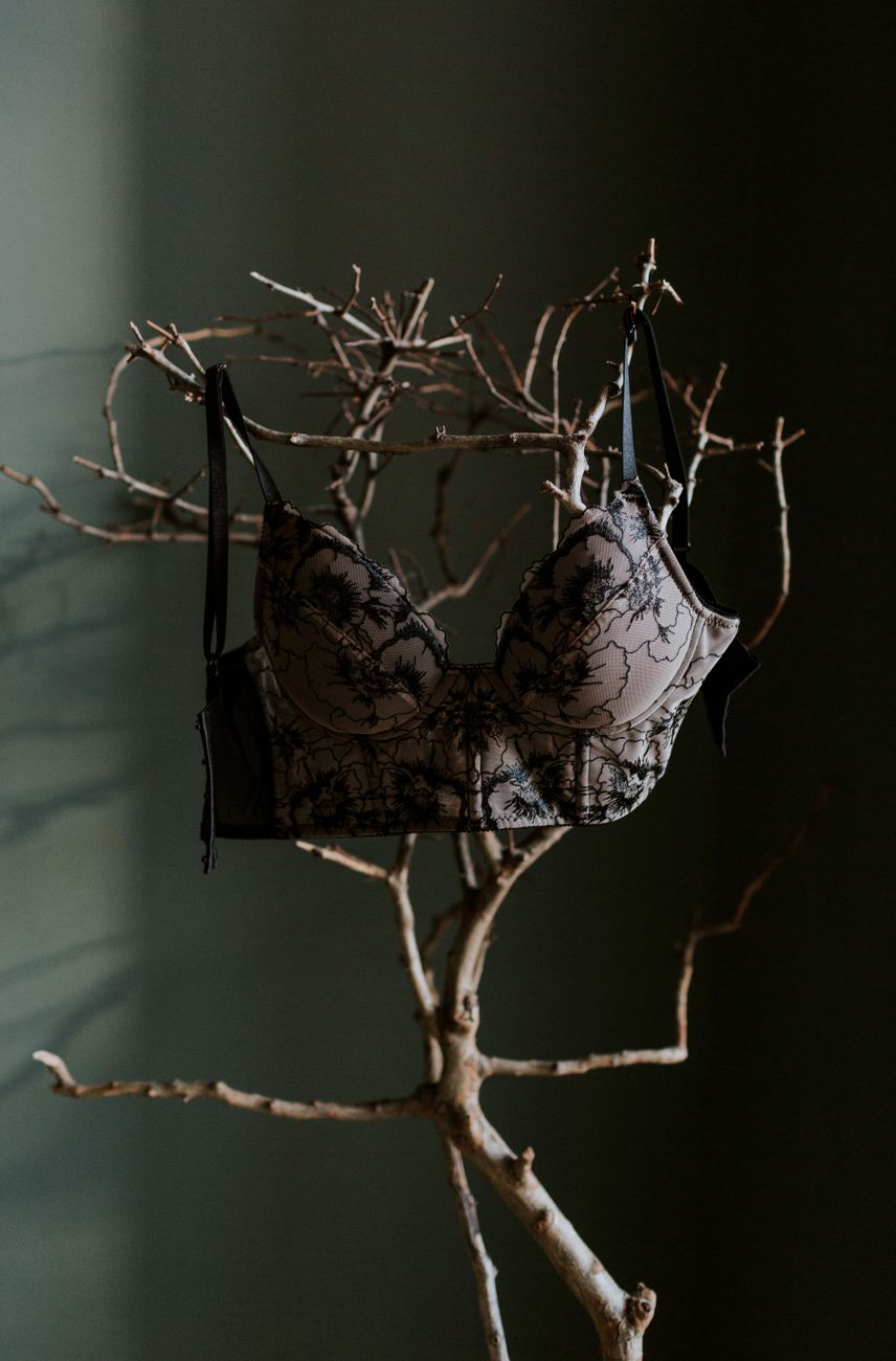Woman in lingerie
