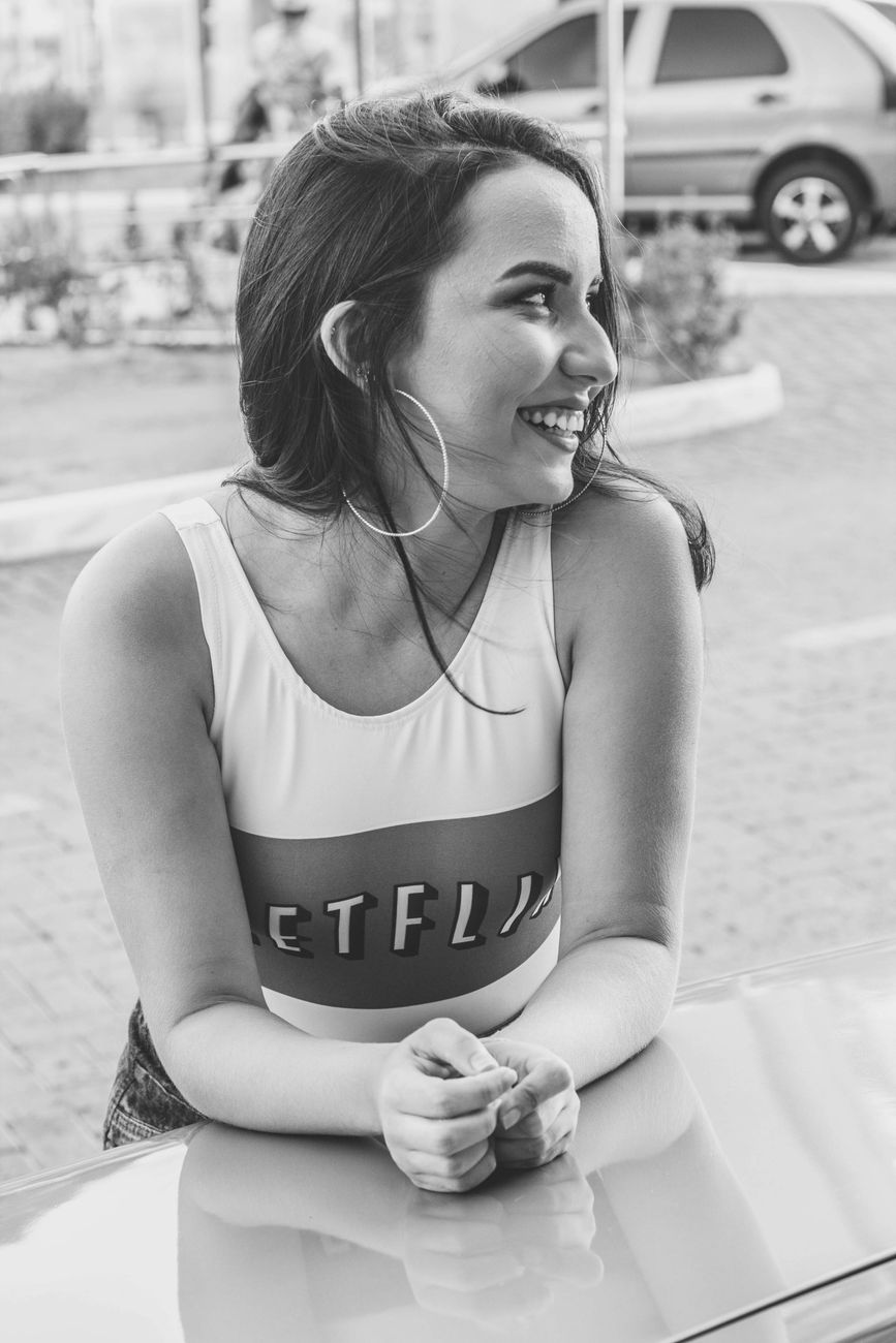 Attractive young woman