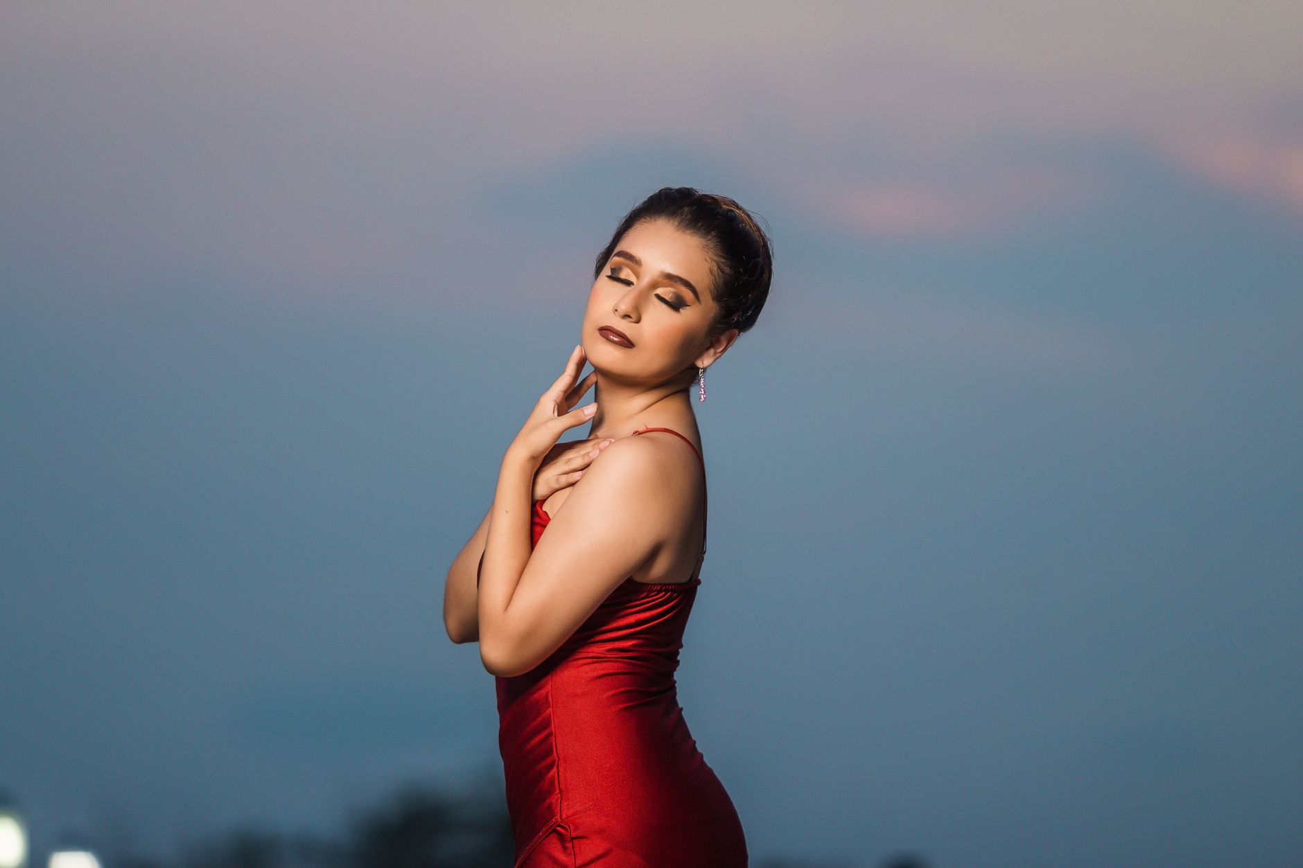 Attractive young woman