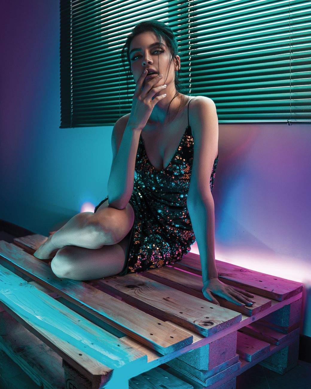 Attractive young woman