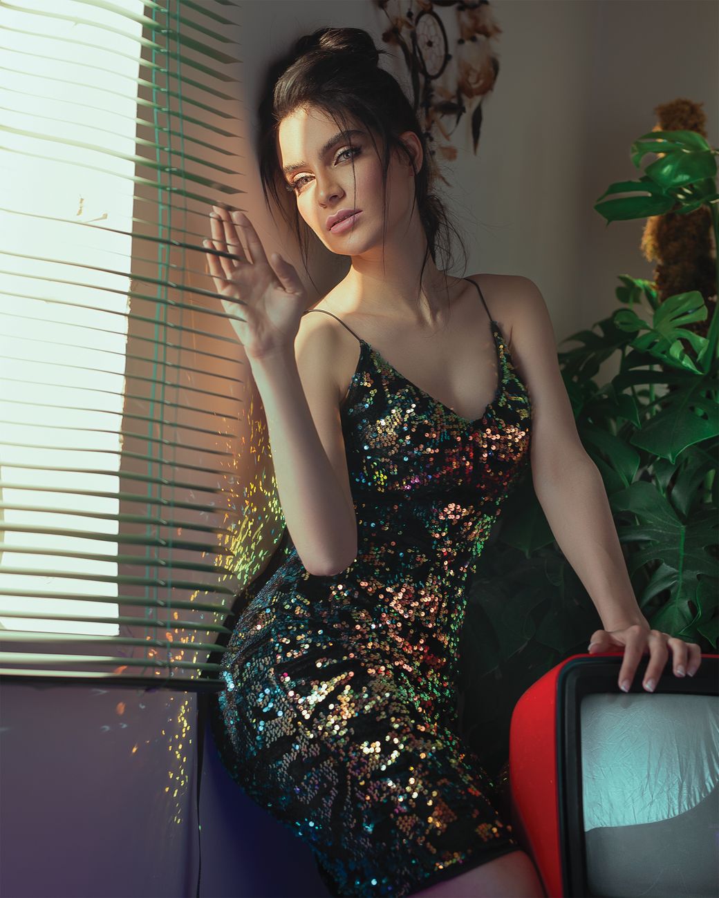 Attractive young woman